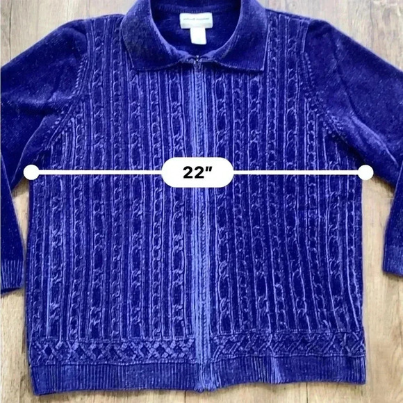 Alfred Dunner Sweater Very Thick & Warm Size 1X - Picture 9 of 15